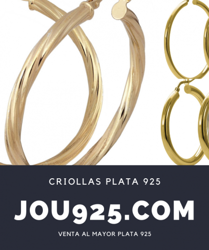 Criollas plata 925