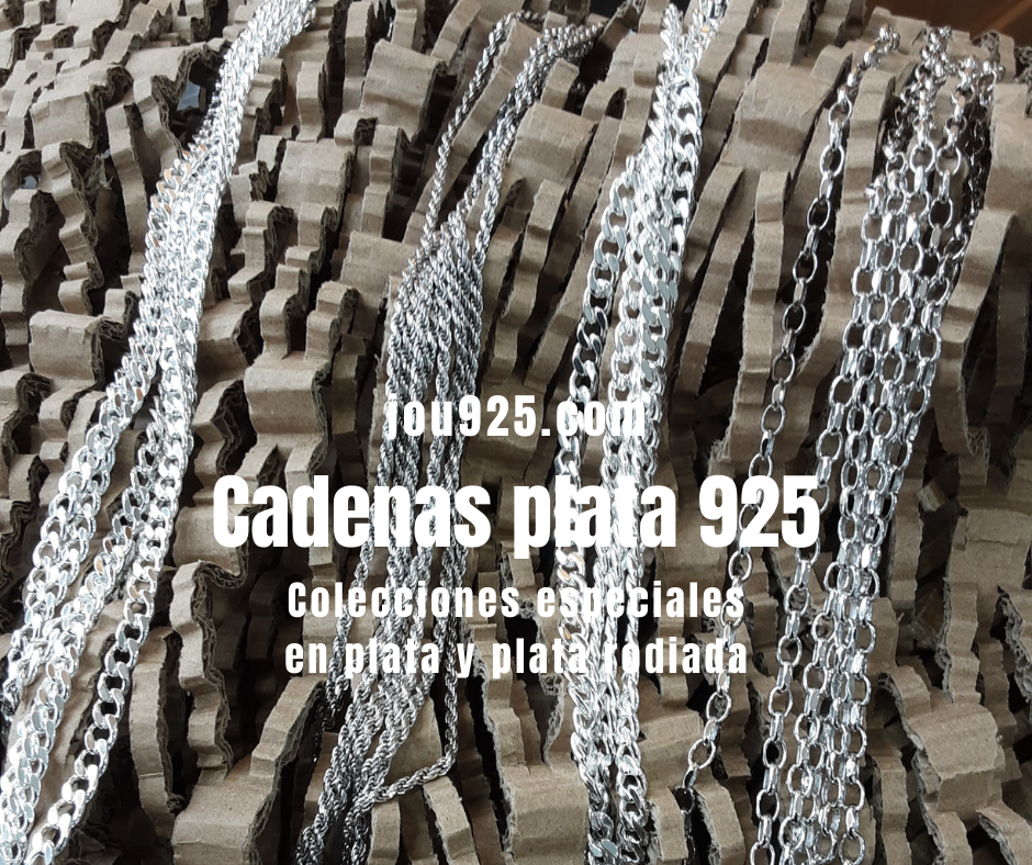 Cadenes en plata especiales