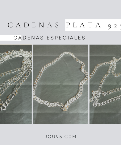 Cadenas plata 925
